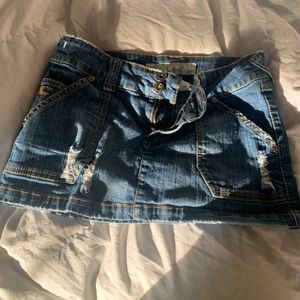 O’Neil mini denim skirt